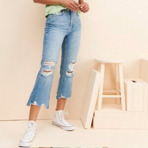 Urban Outfitters BDG Wilco High Waisted Cropped Flare Jean Womens Size 26